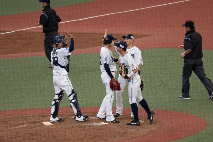西武勝利!